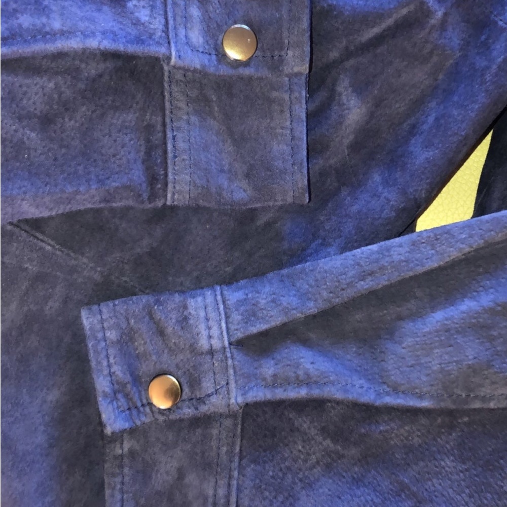 Blue Suede Jacket - image 8